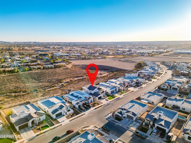 7402 Wooden Nickel Dr, El Paso, TX 79911 - aerial view with a residential view