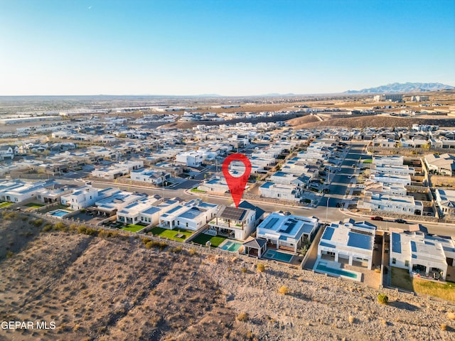 7402 Wooden Nickel Dr, El Paso, TX 79911 - drone / aerial view with a residential view