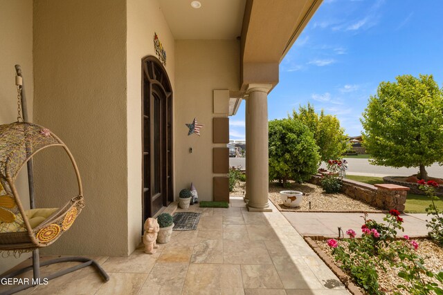 view of patio