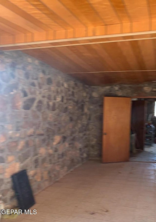 18299 Nolton Rd, El Paso, TX 79938 - interior space featuring wooden ceiling