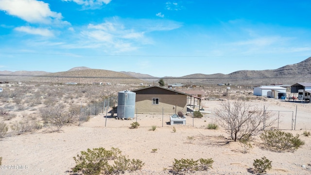 property view of mountains featuring a desert view