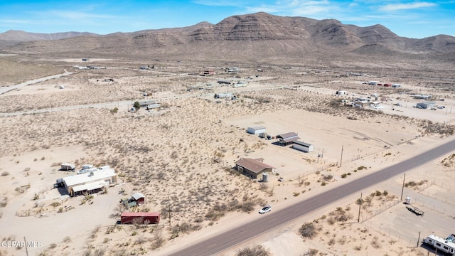property view of mountains with a desert view