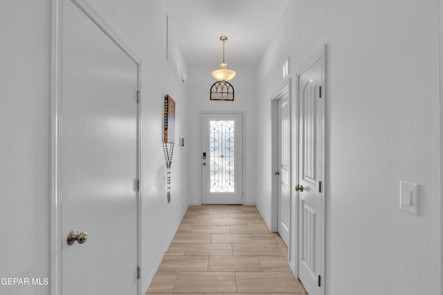 entryway featuring visible vents