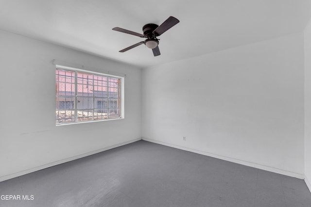 2413 Copper Ave Unit 79930, El Paso, TX 79930 - unfurnished room featuring a ceiling fan and baseboards
