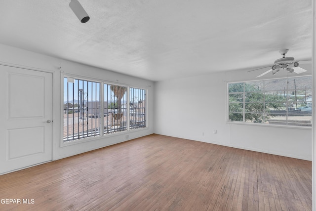 2413 Copper Ave Unit 79930, El Paso, TX 79930 - spare room with hardwood / wood-style floors and ceiling fan