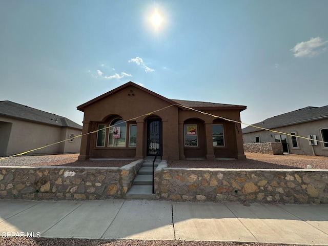 2237 Tony Harper St, El Paso, TX 79938 - view of front facade with stucco siding
