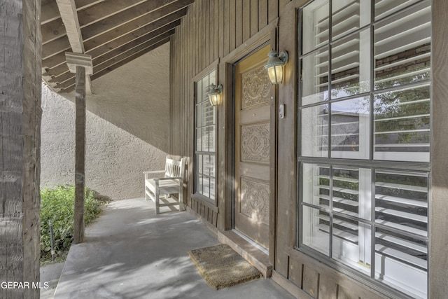 4945 Vista Grande Cir, El Paso, TX 79922 - view of exterior entry featuring covered porch