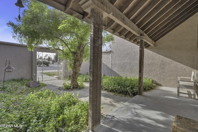 4945 Vista Grande Cir, El Paso, TX 79922 - view of patio