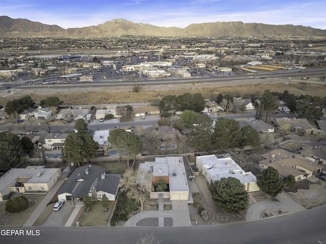 4945 Vista Grande Cir, El Paso, TX 79922 - aerial view with a residential view and a mountain view