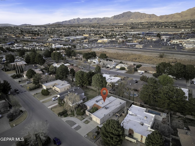4945 Vista Grande Cir, El Paso, TX 79922 - bird's eye view featuring a mountain view