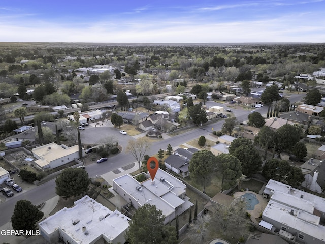 4945 Vista Grande Cir, El Paso, TX 79922 - birds eye view of property with a residential view