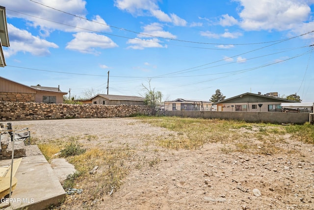 9005 Electra Dr, Canutillo, TX 79835 - view of yard