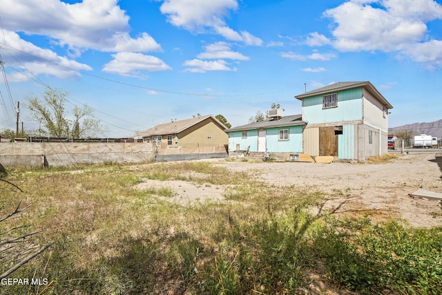 9005 Electra Dr, Canutillo, TX 79835 - back of house featuring fence