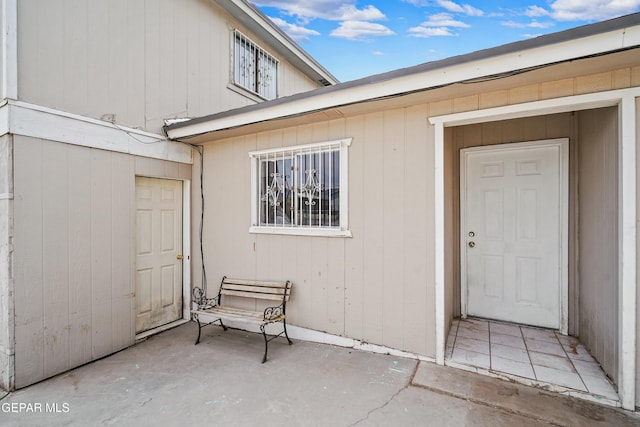 9005 Electra Dr, Canutillo, TX 79835 - view of exterior entry featuring a patio