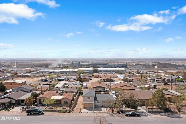 9005 Electra Dr, Canutillo, TX 79835 - bird's eye view with a residential view