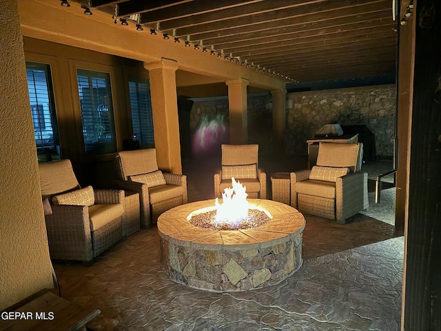 view of common area