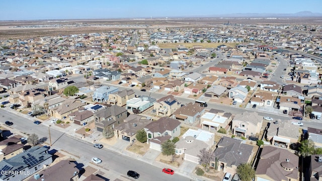 drone / aerial view featuring a residential view