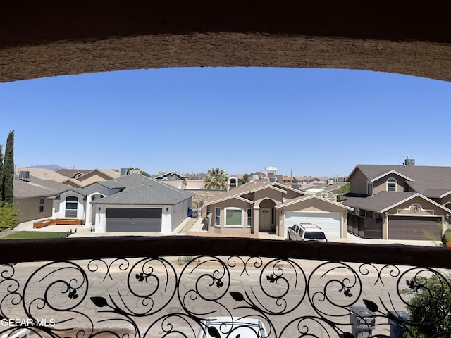 exterior space featuring a residential view