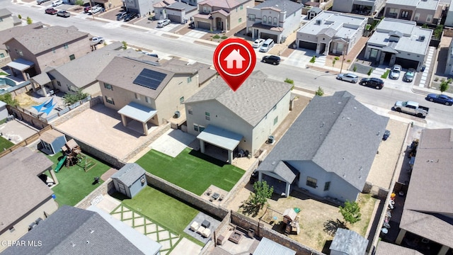 14717 Tierra Escape Ave, El Paso, TX 79938 - aerial perspective of suburban area