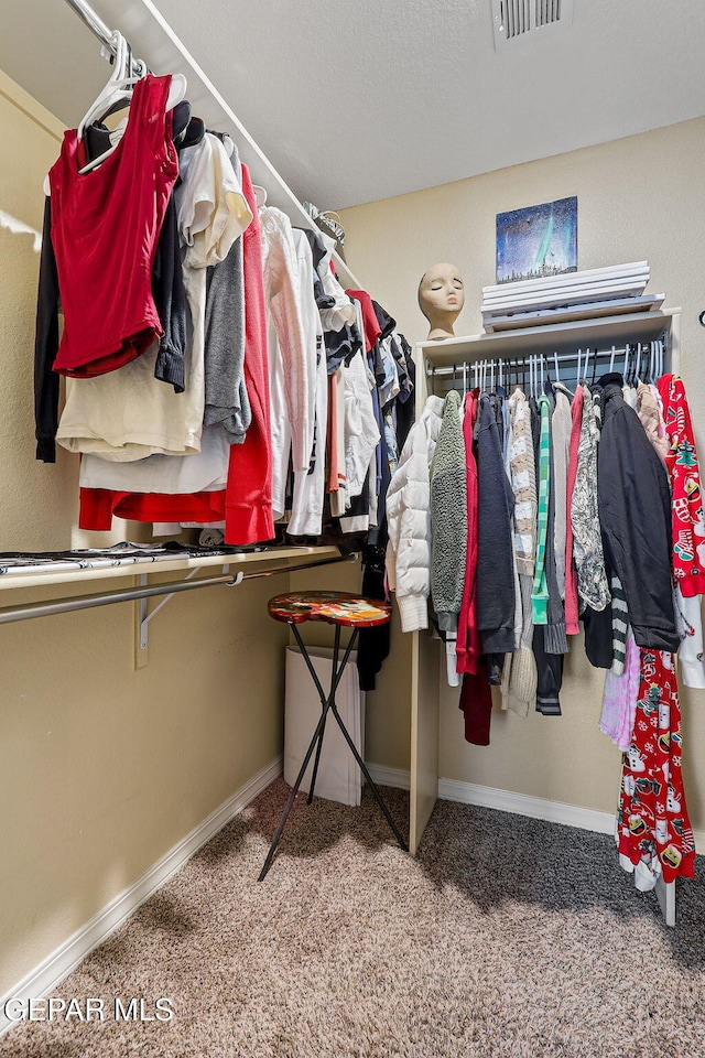 14717 Tierra Escape Ave, El Paso, TX 79938 - walk in closet with carpet flooring