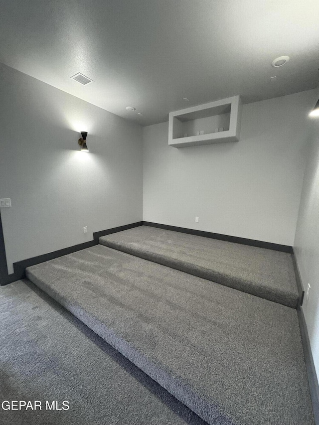 7367 Cimarron Rim Dr, El Paso, TX 79911 - finished basement with baseboards and carpet floors