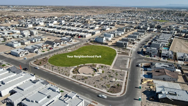 birds eye view of property featuring a residential view