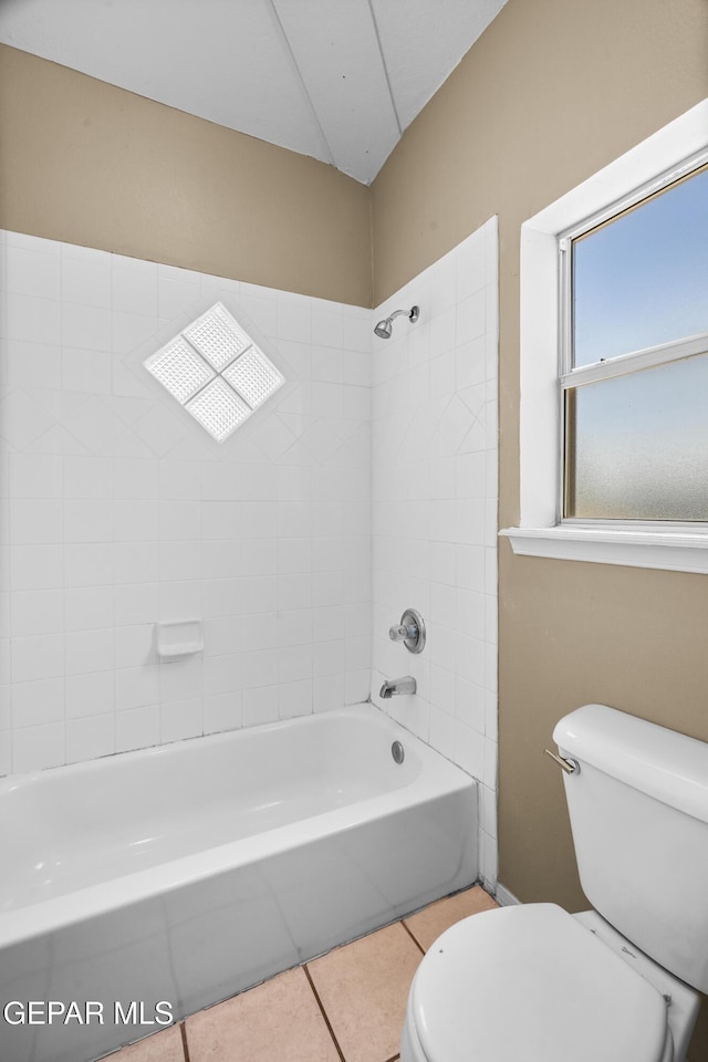 2987 Tierra Limon Dr, El Paso, TX 79938 - full bath with toilet, tile patterned floors, and shower / tub combination