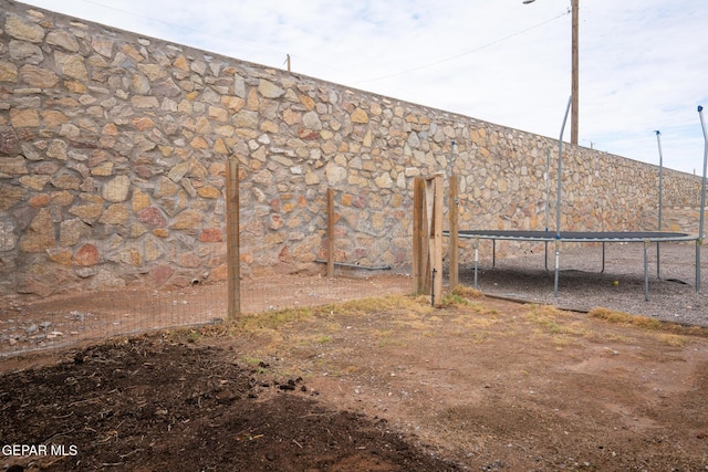 756 Jalynn Grace, Canutillo, TX 79835 - view of yard featuring a trampoline