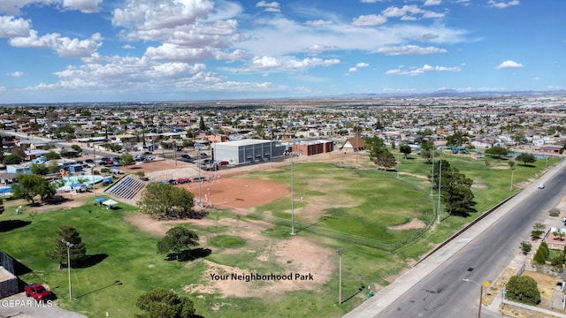 drone / aerial view