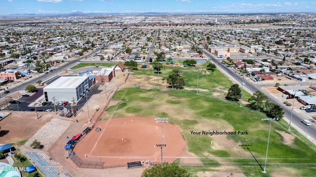 drone / aerial view