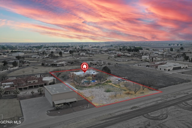 32 Cielo Dorado Dr, Anthony, NM 88021 - view of aerial view at dusk