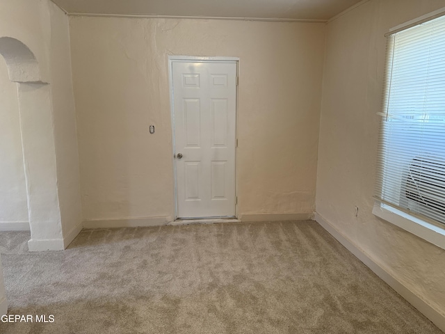 222 Lone Star Pl, El Paso, TX 79907 - unfurnished room with light colored carpet and baseboards