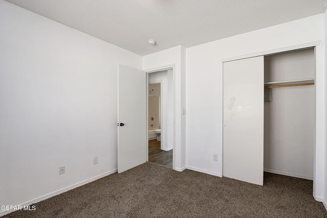 12729 Raul Mendiola Ln, El Paso, TX 79938 - unfurnished bedroom with carpet, a closet, and baseboards