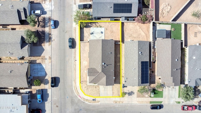 12729 Raul Mendiola Ln, El Paso, TX 79938 - aerial view of property and surrounding area featuring property parcel outlined