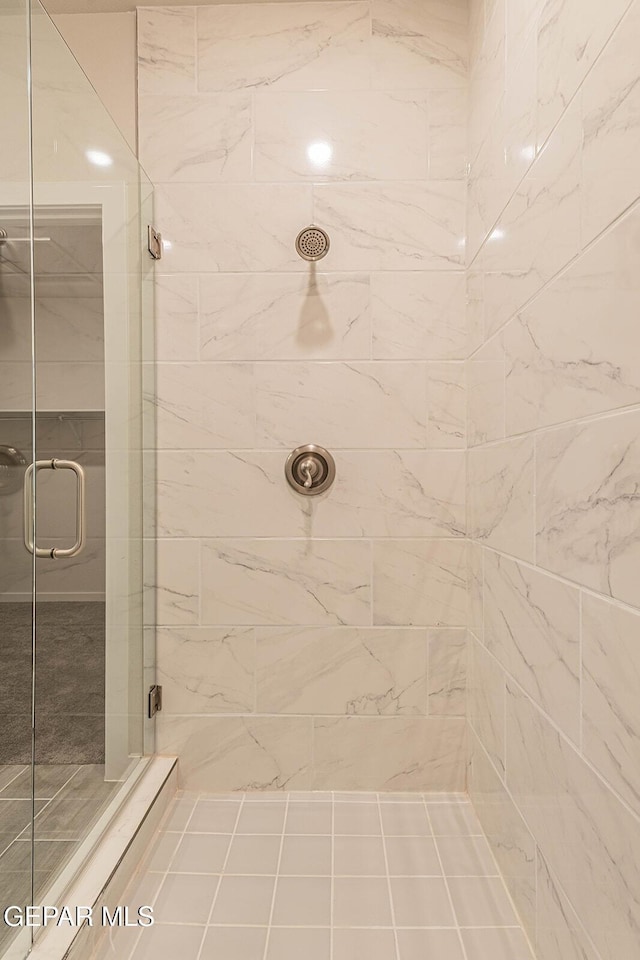 full bath with a stall shower