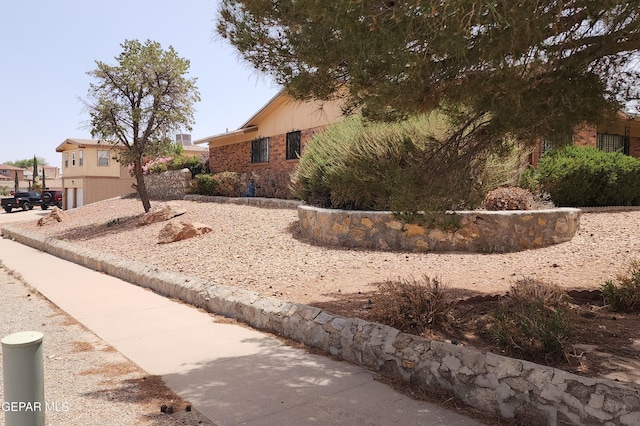 10850 Valle Grande Ct, El Paso, TX 79935 - view of yard