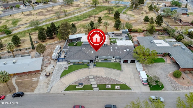 701 La Cruz Dr, El Paso, TX 79902 - drone / aerial view