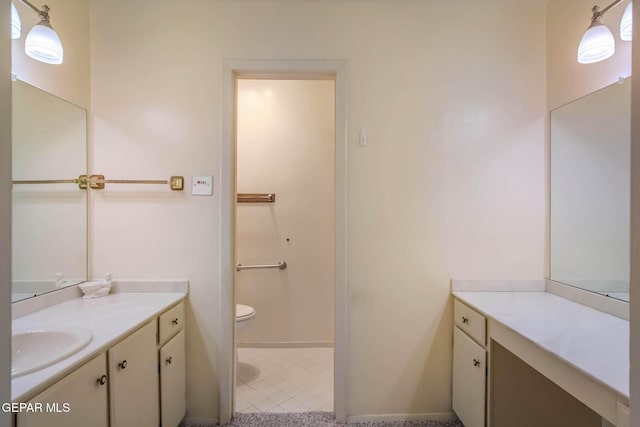 10632 Park View Cir, El Paso, TX 79935 - bathroom with vanity and toilet