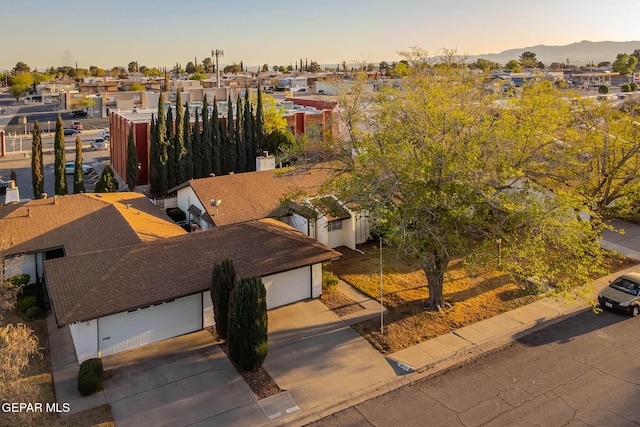 10632 Park View Cir, El Paso, TX 79935 - drone / aerial view featuring a residential view