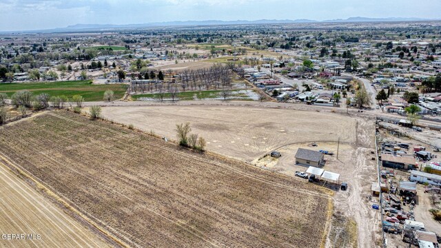 702 Thompson Rd, San Elizario, TX 79849 - birds eye view of property with a mountain view