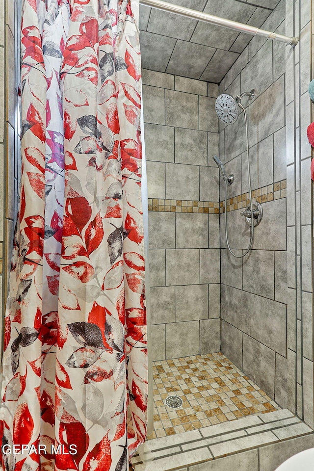 702 Thompson Rd, San Elizario, TX 79849 - full bathroom with a shower stall