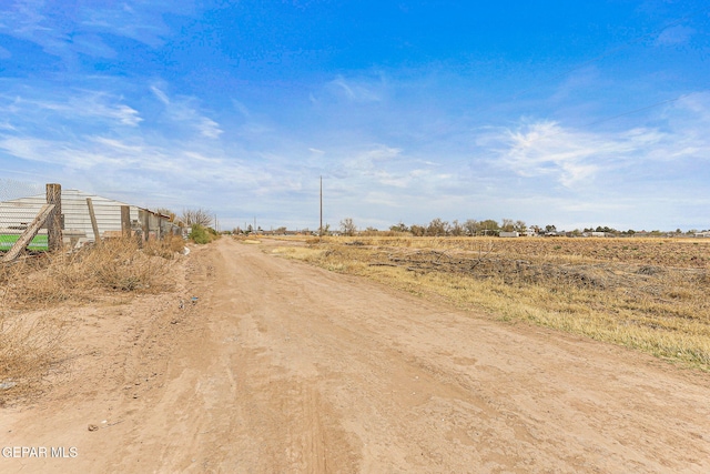 702 Thompson Rd, San Elizario, TX 79849 - view of road with a rural view