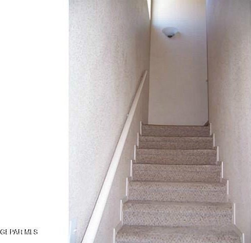 view of stairs