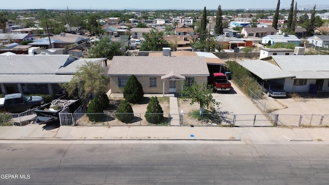7726 Monterrey Dr, El Paso, TX 79915 - birds eye view of property featuring a residential view