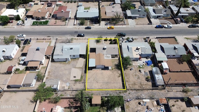 7726 Monterrey Dr, El Paso, TX 79915 - aerial view with a residential view