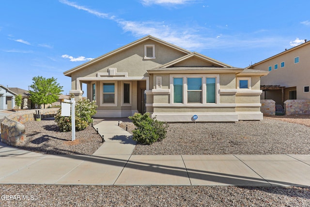 14439 Eastbrook Dr, El Paso, TX 79938 - view of front of house with stucco siding
