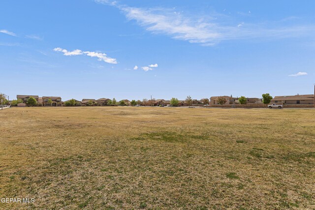 14439 Eastbrook Dr, El Paso, TX 79938 - view of yard with a residential view