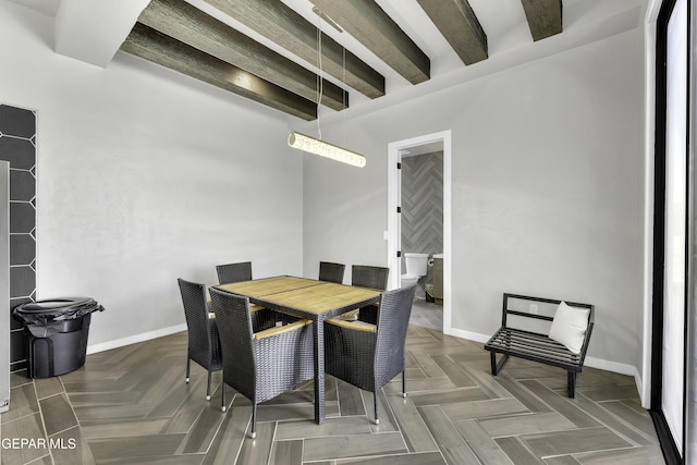 784 Brunswick Pl, Horizon City, TX 79928 - dining area featuring baseboards