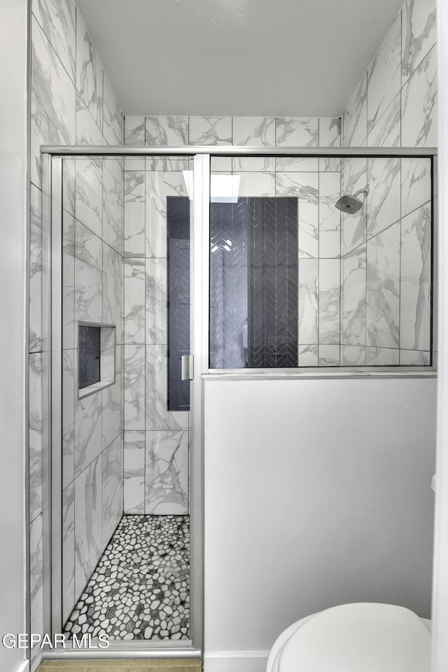 784 Brunswick Pl, Horizon City, TX 79928 - full bath featuring toilet and a stall shower