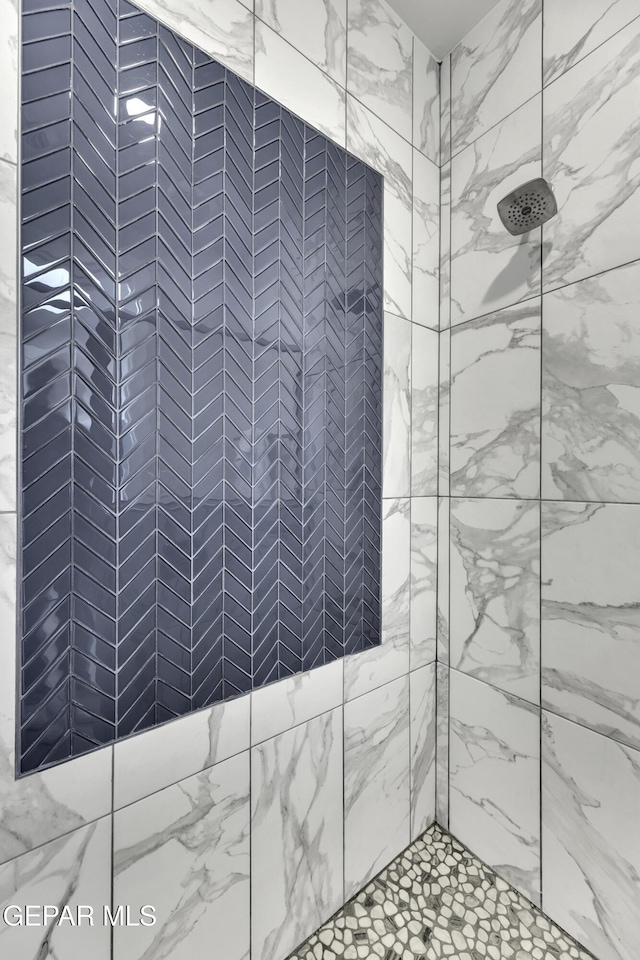 784 Brunswick Pl, Horizon City, TX 79928 - bathroom featuring tiled shower